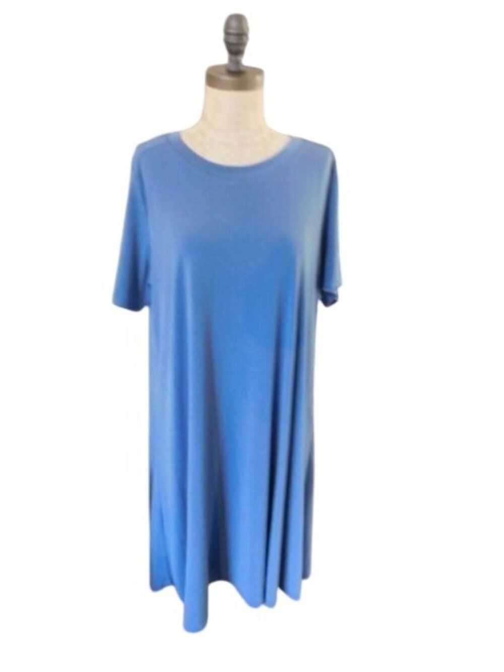 Workshop Size L Large Stretchy Knee Length Classic Basic Dress